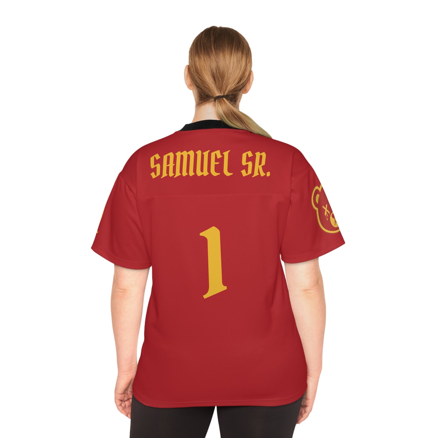 "Wicked Way" #1 Samuel Sr. Deady Bears Football Jersey
