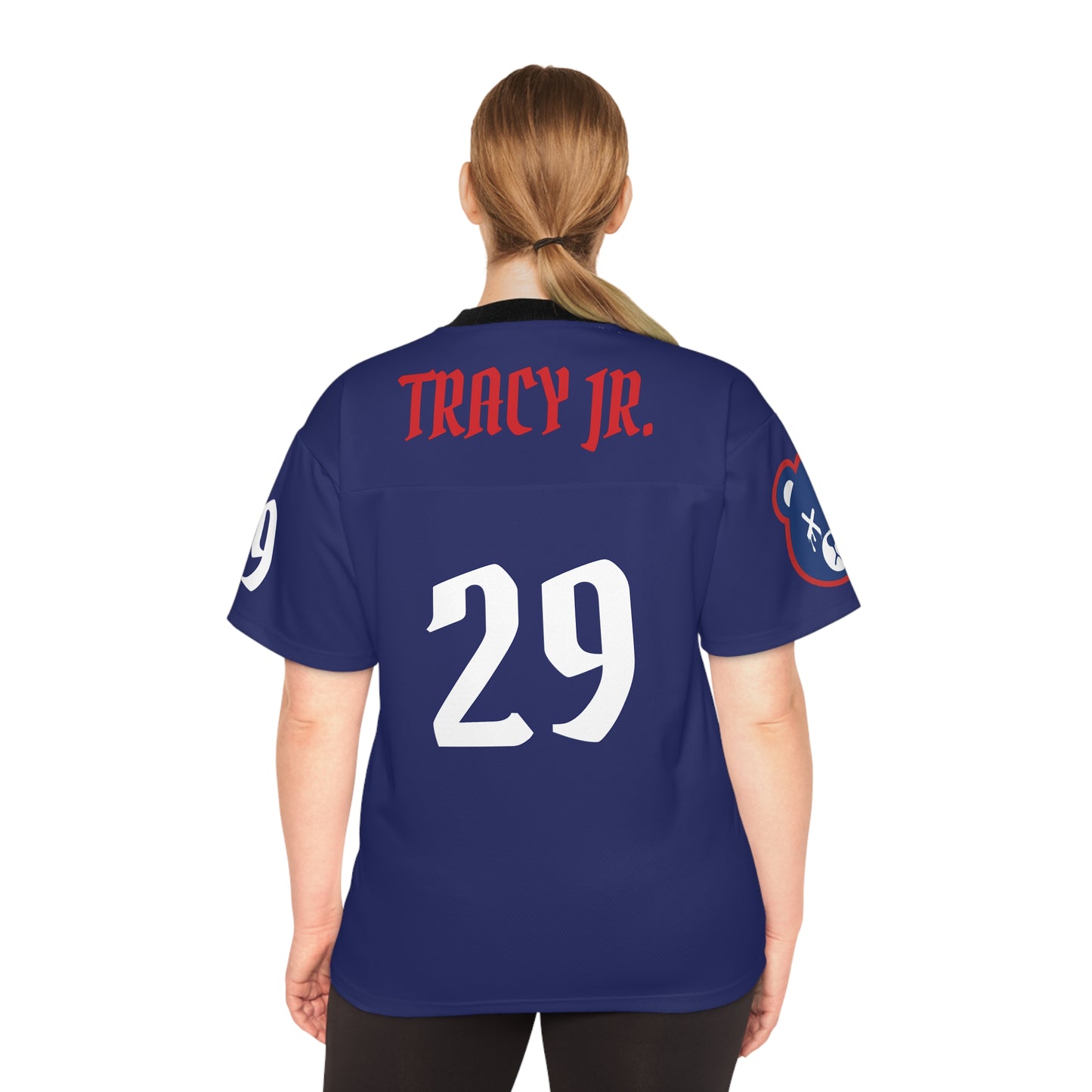 "Wicked Way" #29 Tracy Jr. Deady Bears Football Jersey