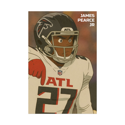 Loco Fits Anime Football 'James Pearce Jr' Poster