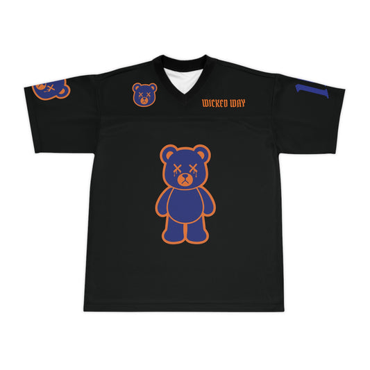 "Wicked Way" #15 Bonitto Deady Bears Football Jersey