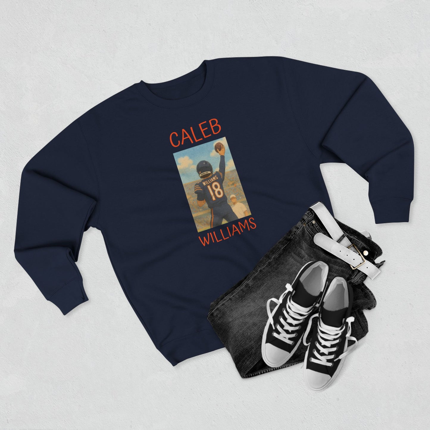 Anime Football 'Caleb Williams' Crewneck Sweatshirt