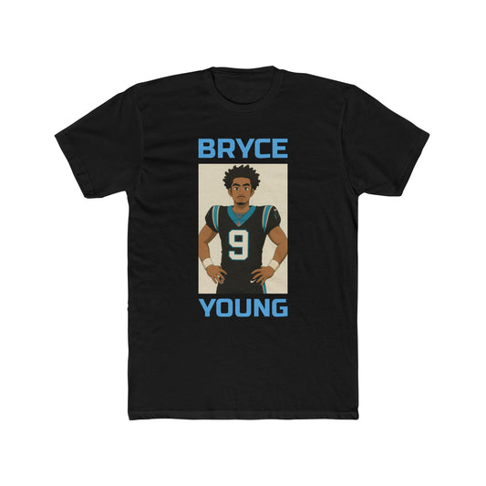 Anime Football 'Bryce Young' Cotton Crew Tee