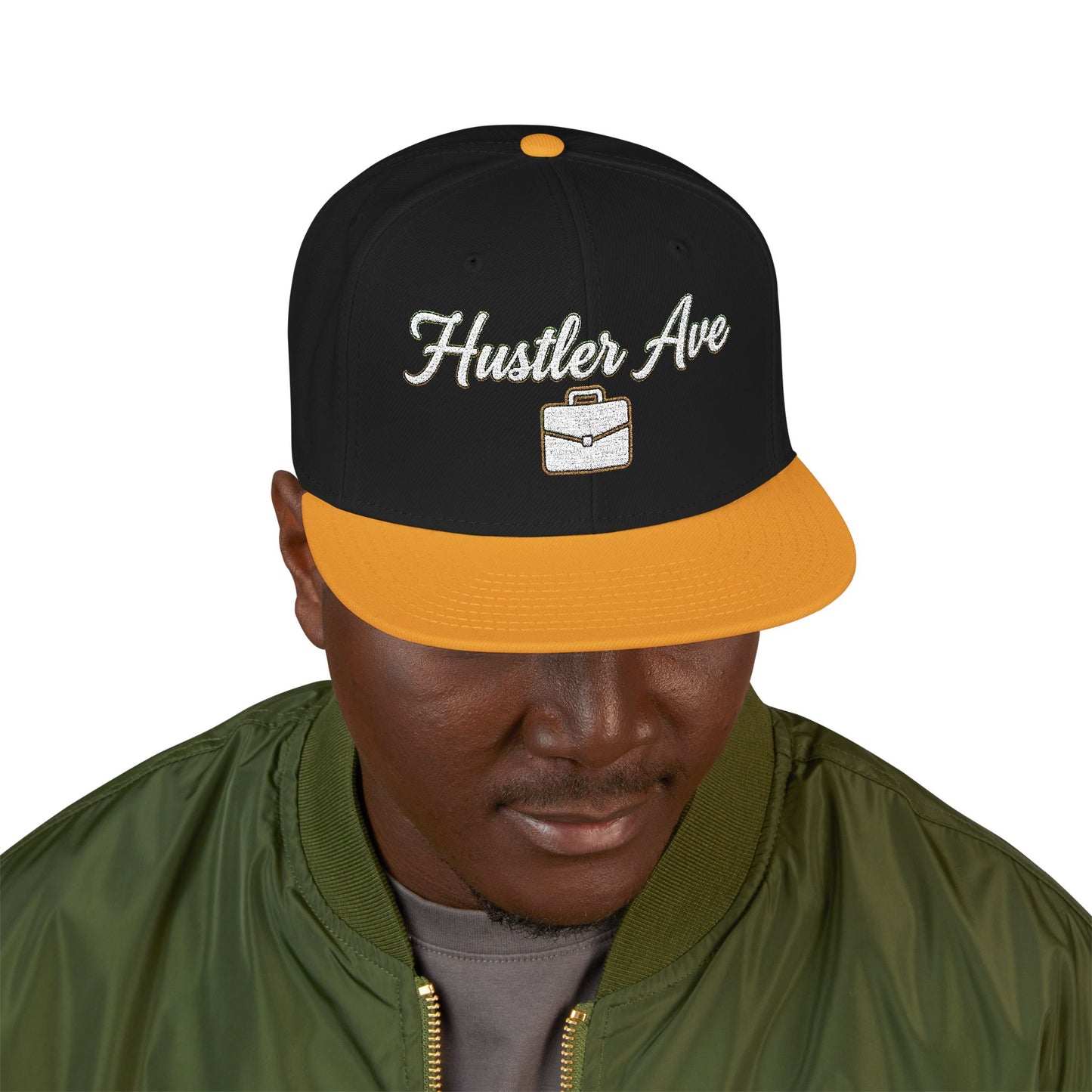 Base "Hustler Ave" All Business Briefcase Snapback