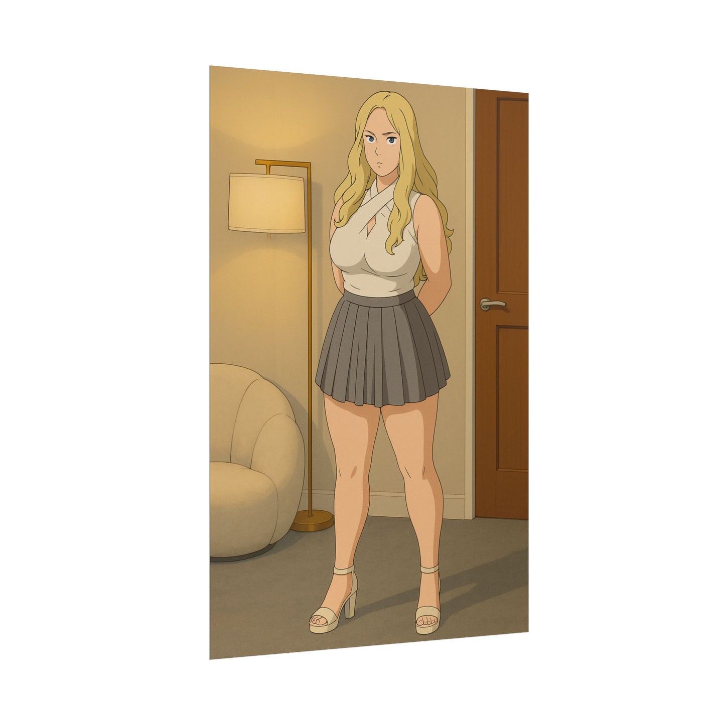 Loco Fits Anime Girls 'You'll be seen now' Poster