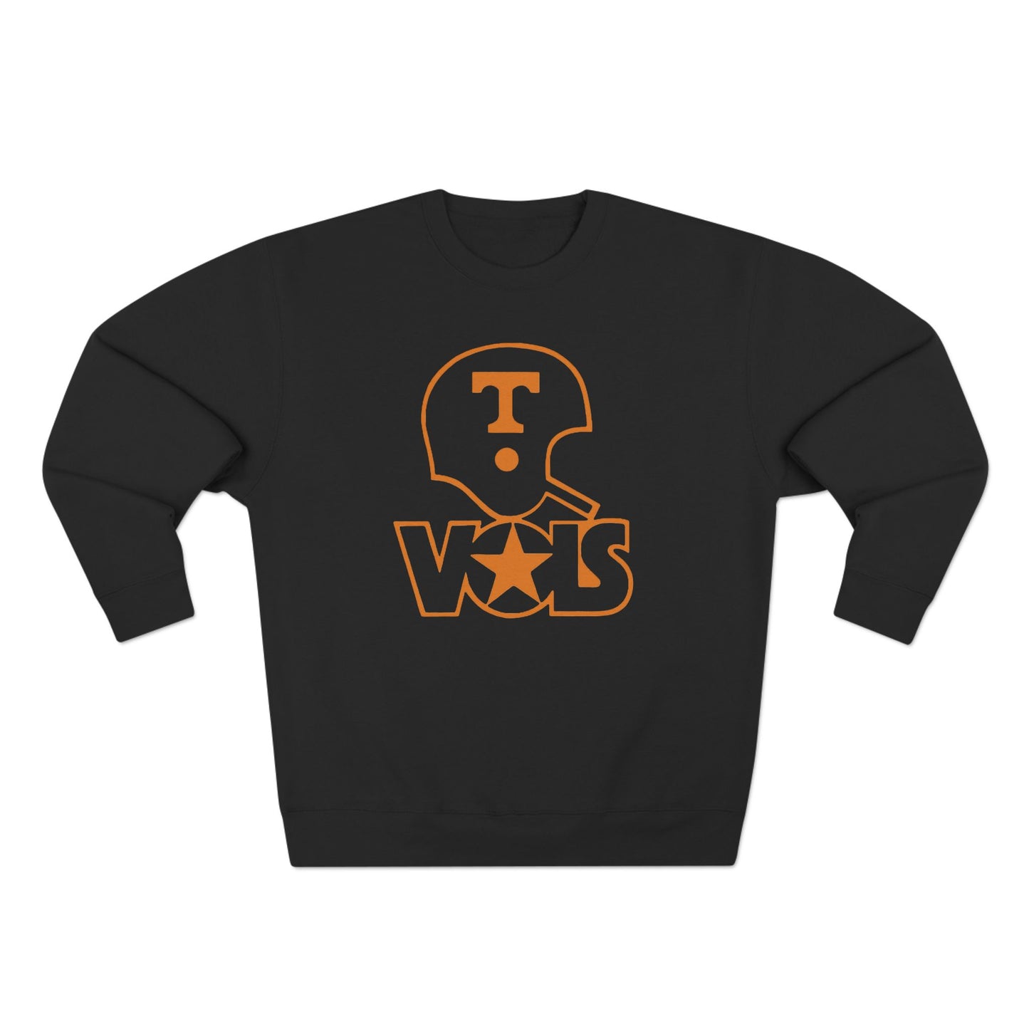 'Vols Football Helmet' Cotton Crewneck Sweatshirt