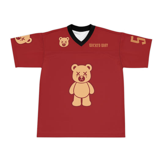 "Wicked Way" #54 Warner Deady Bears Football Jersey