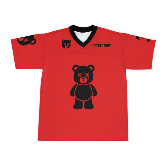"Wicked Way" #3 Bates III Deady Bears Football Jersey