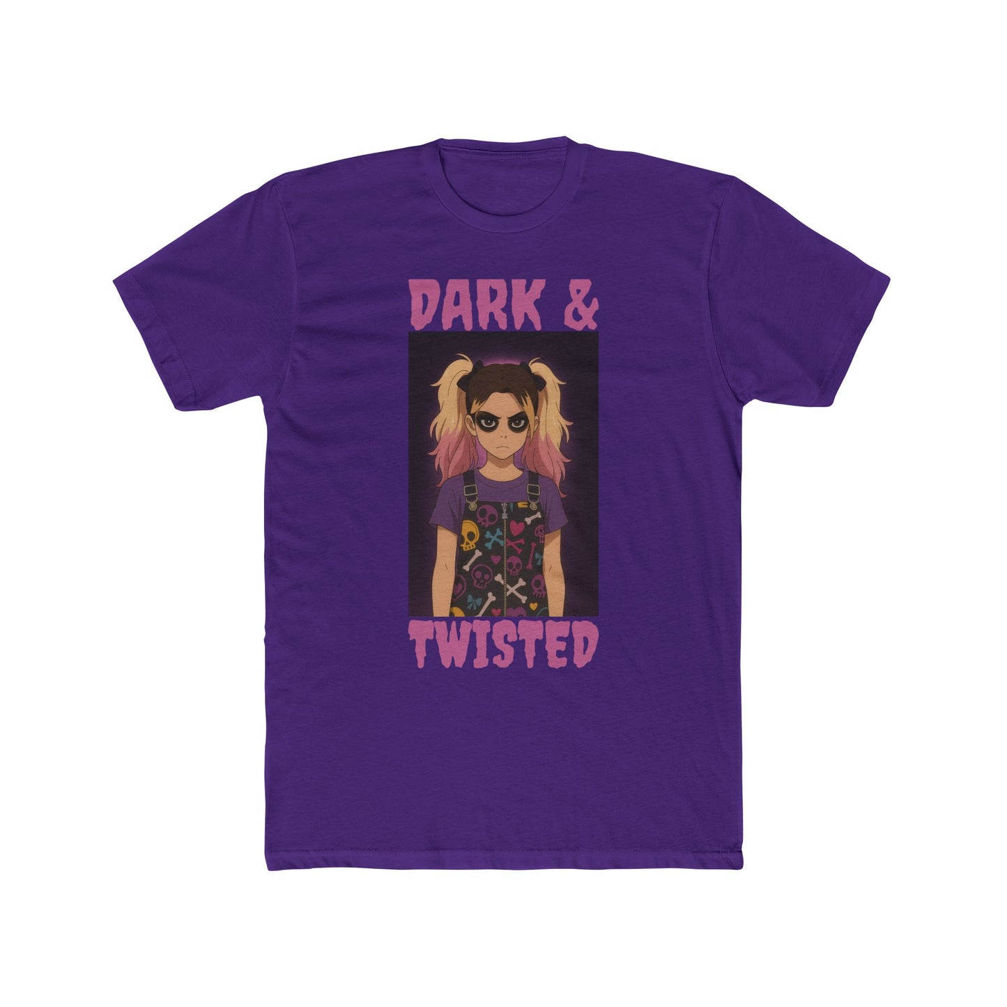 Loco Fits Anime Wrestling 'Dark & Twisted' Cotton Crew Tee