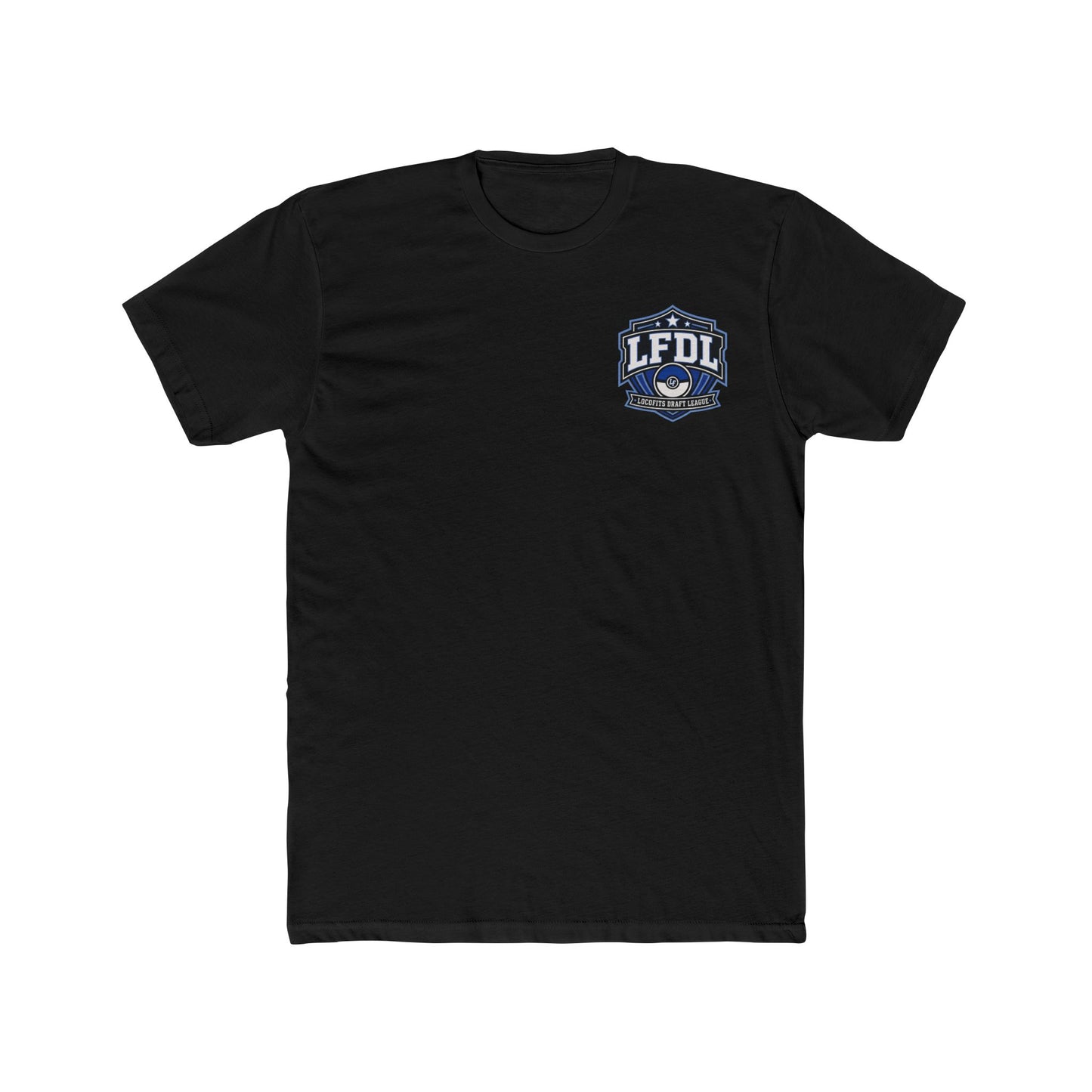 LocoFits Draft League Machesney Park Cotton Crew Tee
