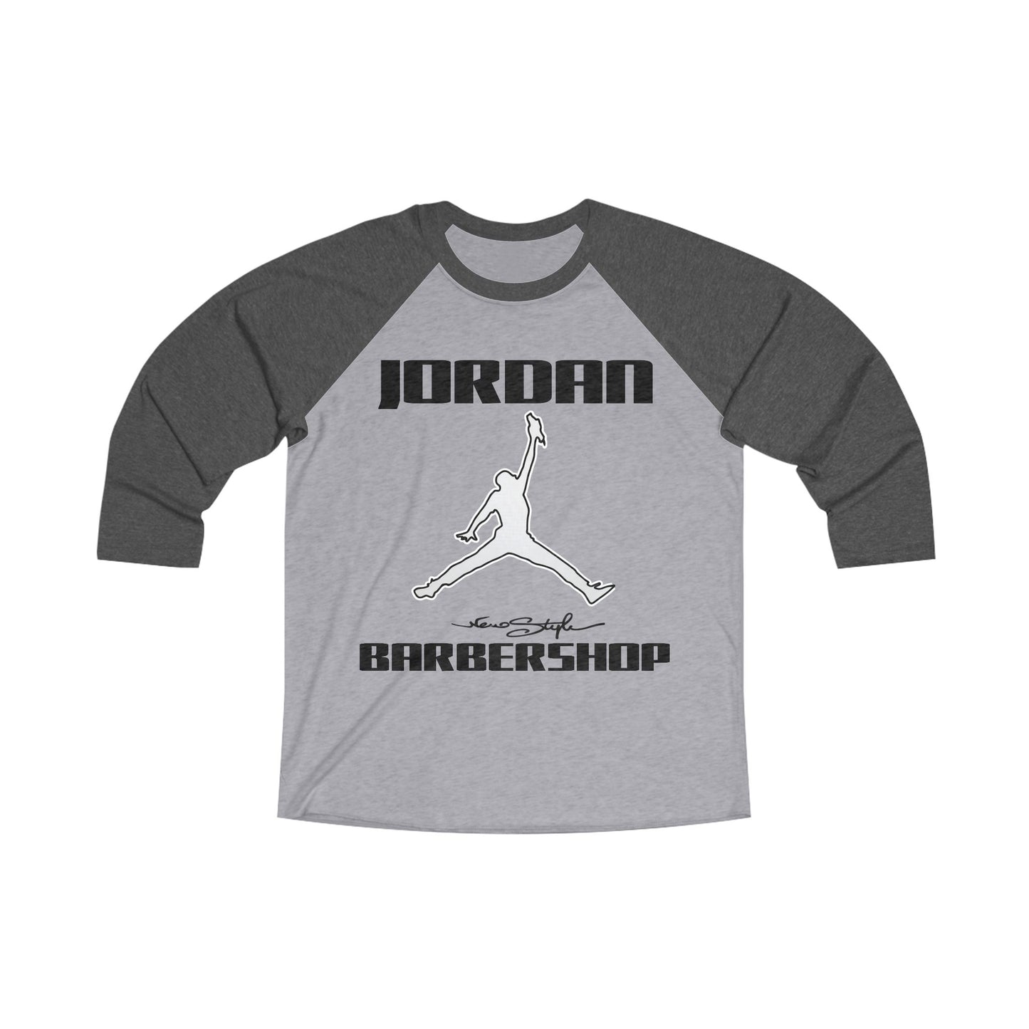 Jordan New Style Barbershop 3/4 Raglan Tee