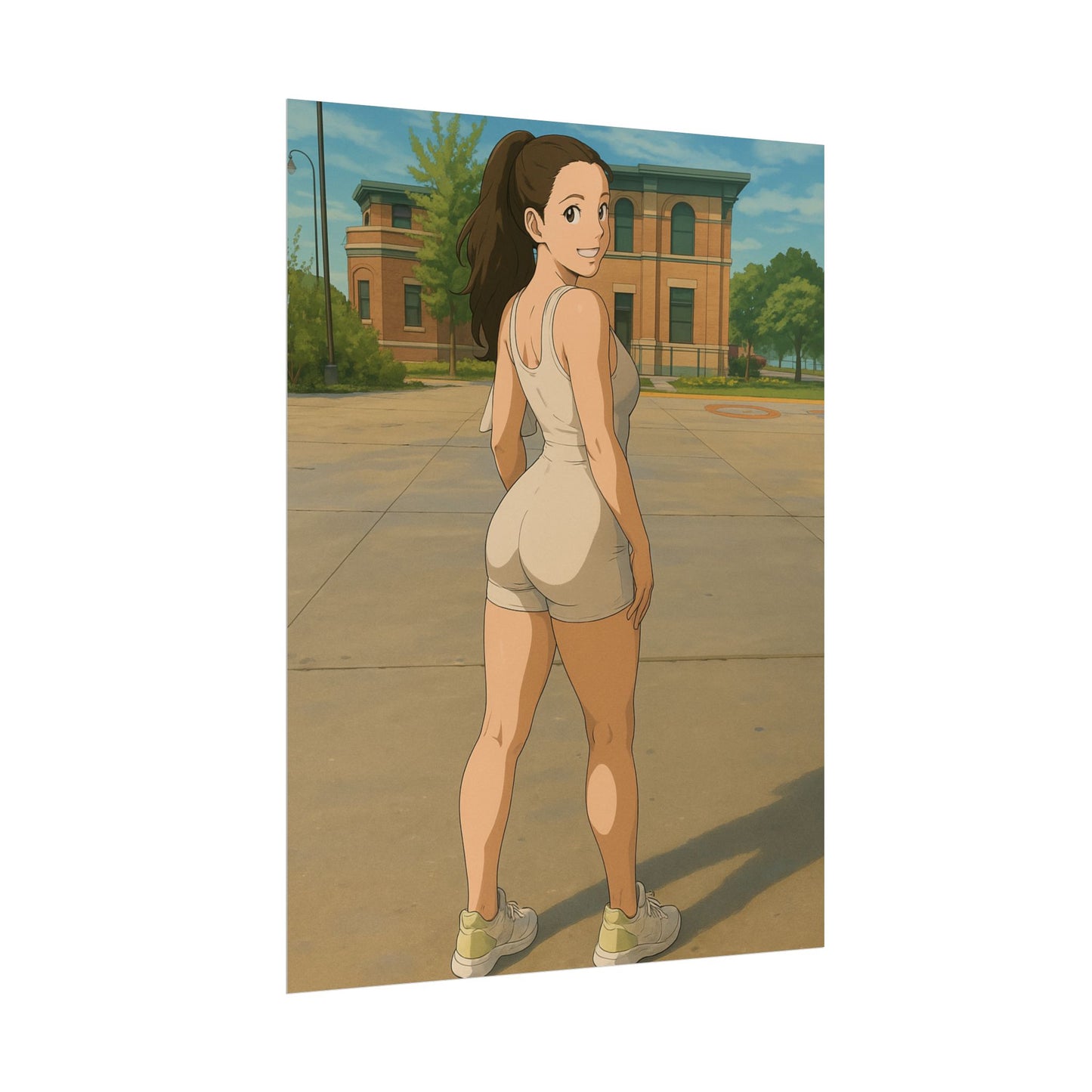 Loco Fits Anime Girls 'Catch Me If You Can' Poster