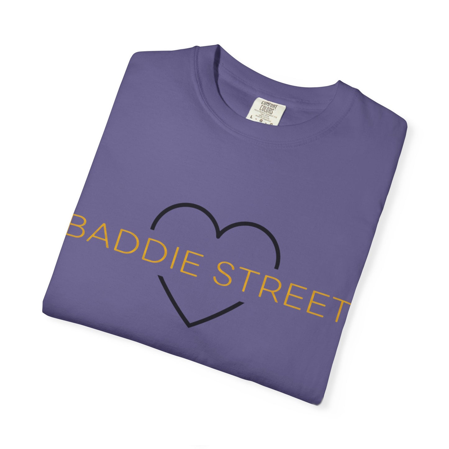 "Baddie Street" Classy Heart Gold Multi Color Option T-Shirt
