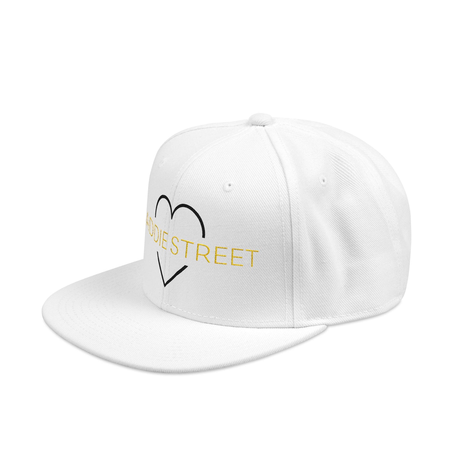 "Baddie Street" Classy Heart Logo Snapback Hat