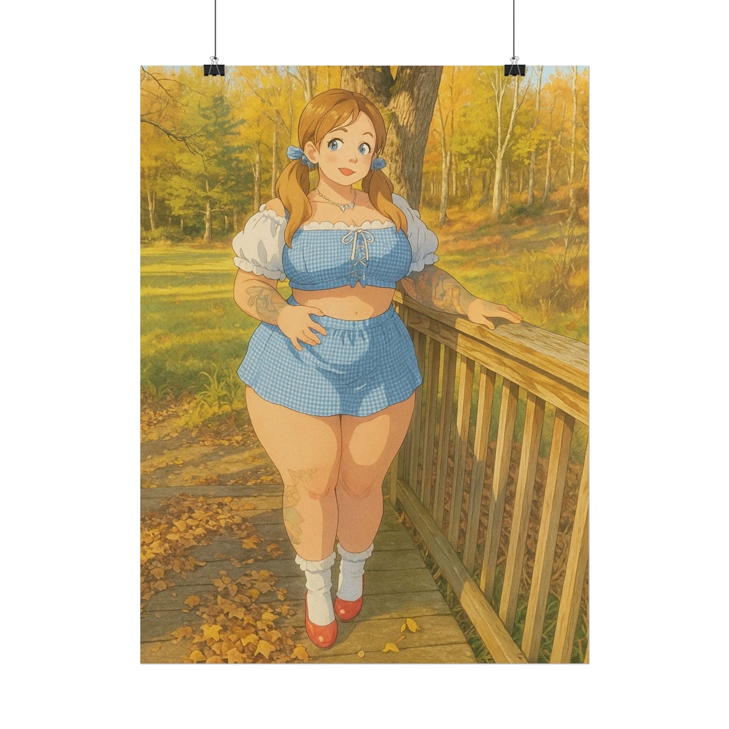 Loco Fits Anime Girls 'Not in Kansas Anymore' Poster