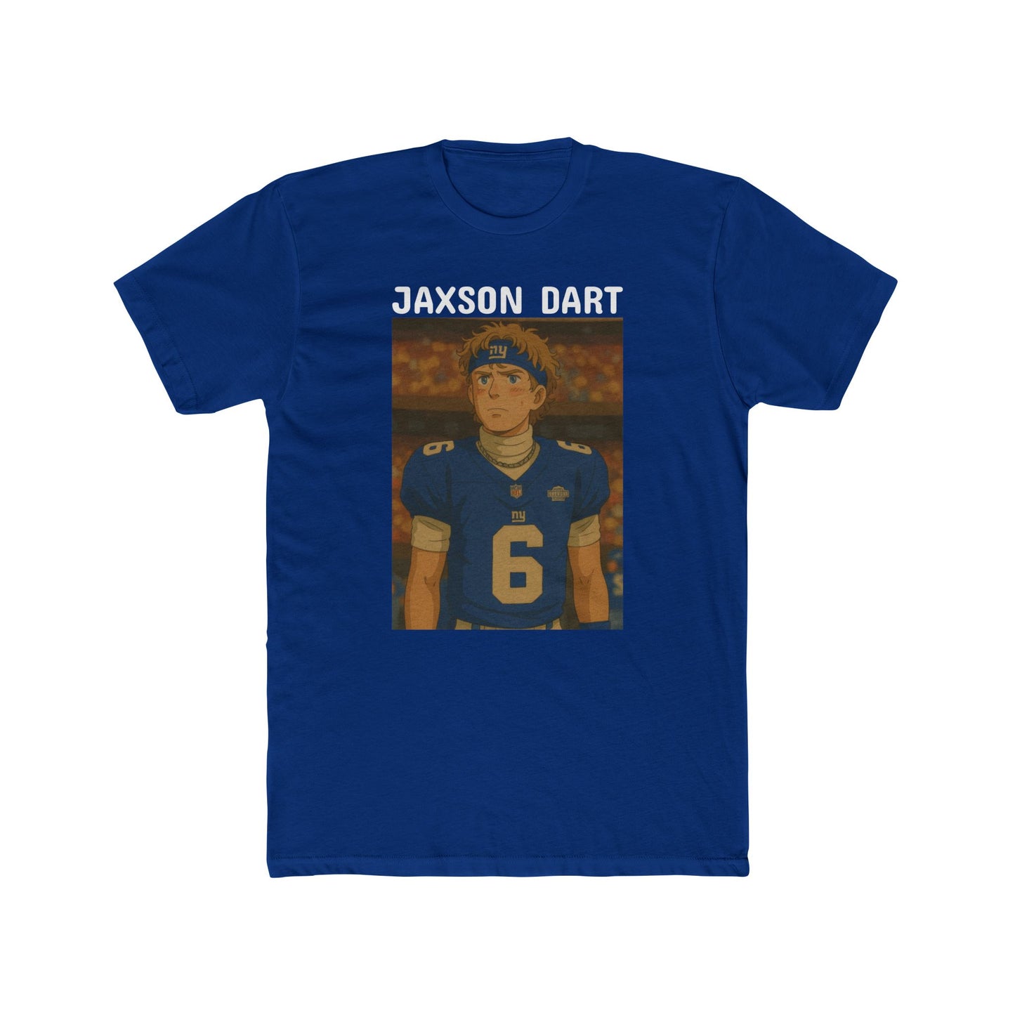 Anime Football 'Jaxson Dart' Cotton Crew Tee