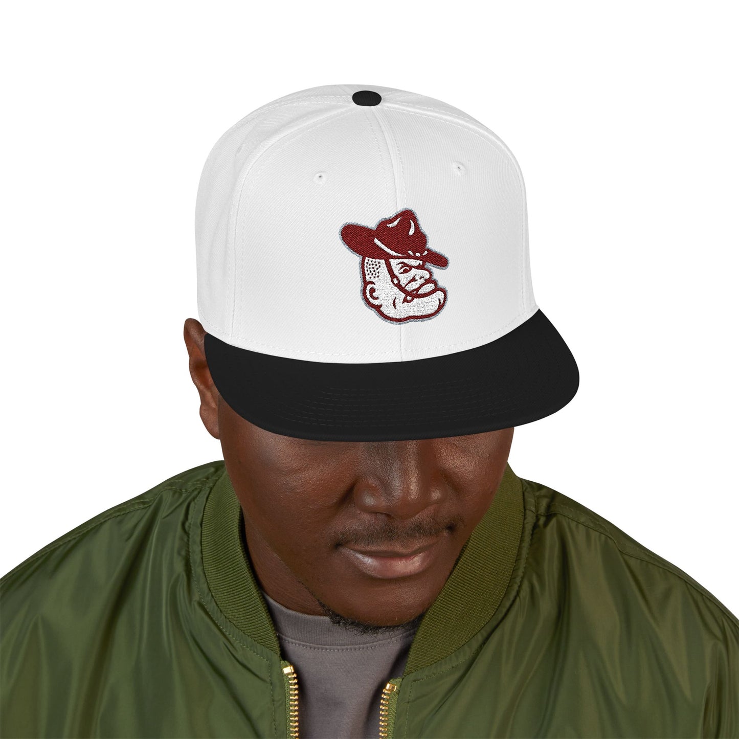 'Texas A&M Sarge Head' Logo Snapback