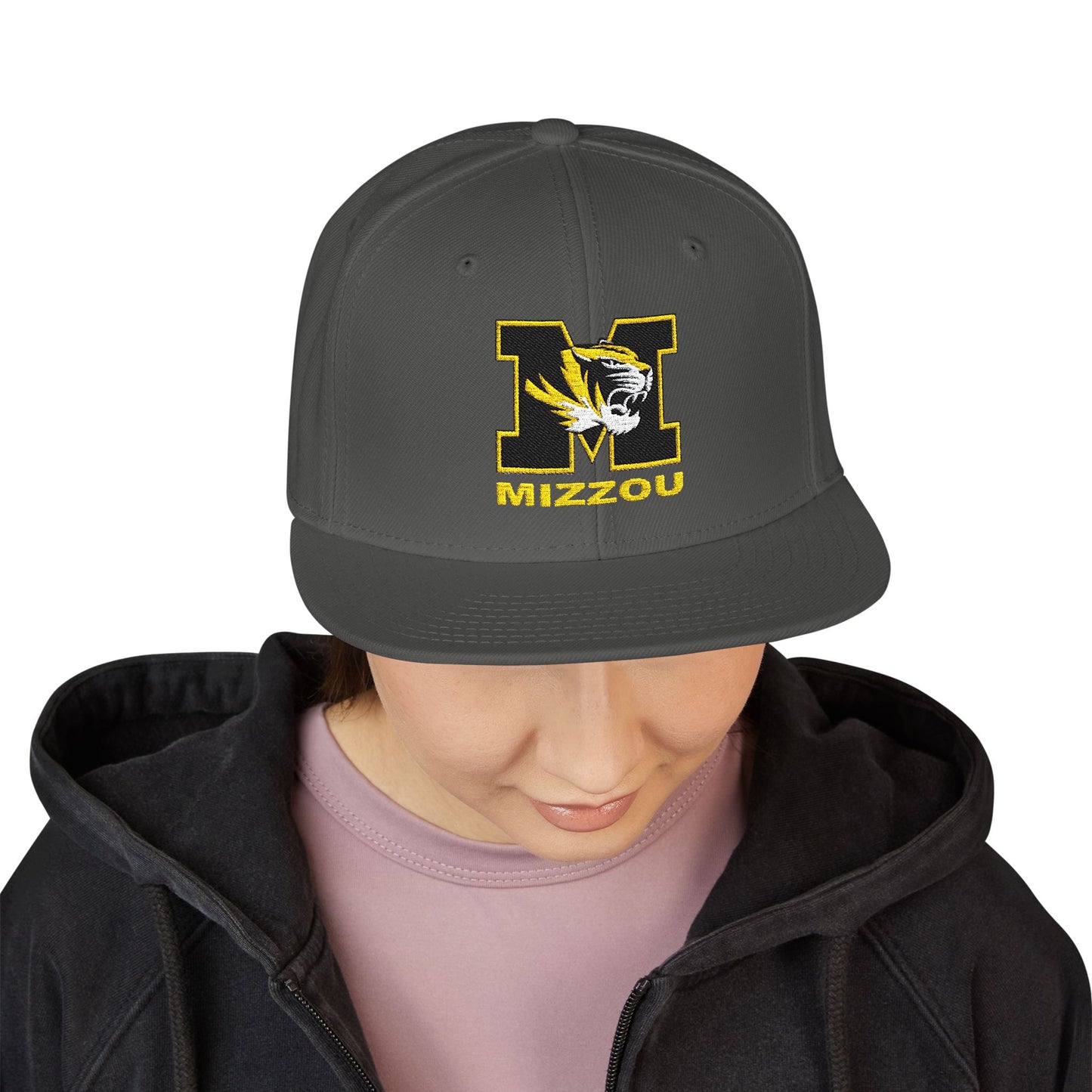 'Mizzou Tigers Head M' Logo Snapback