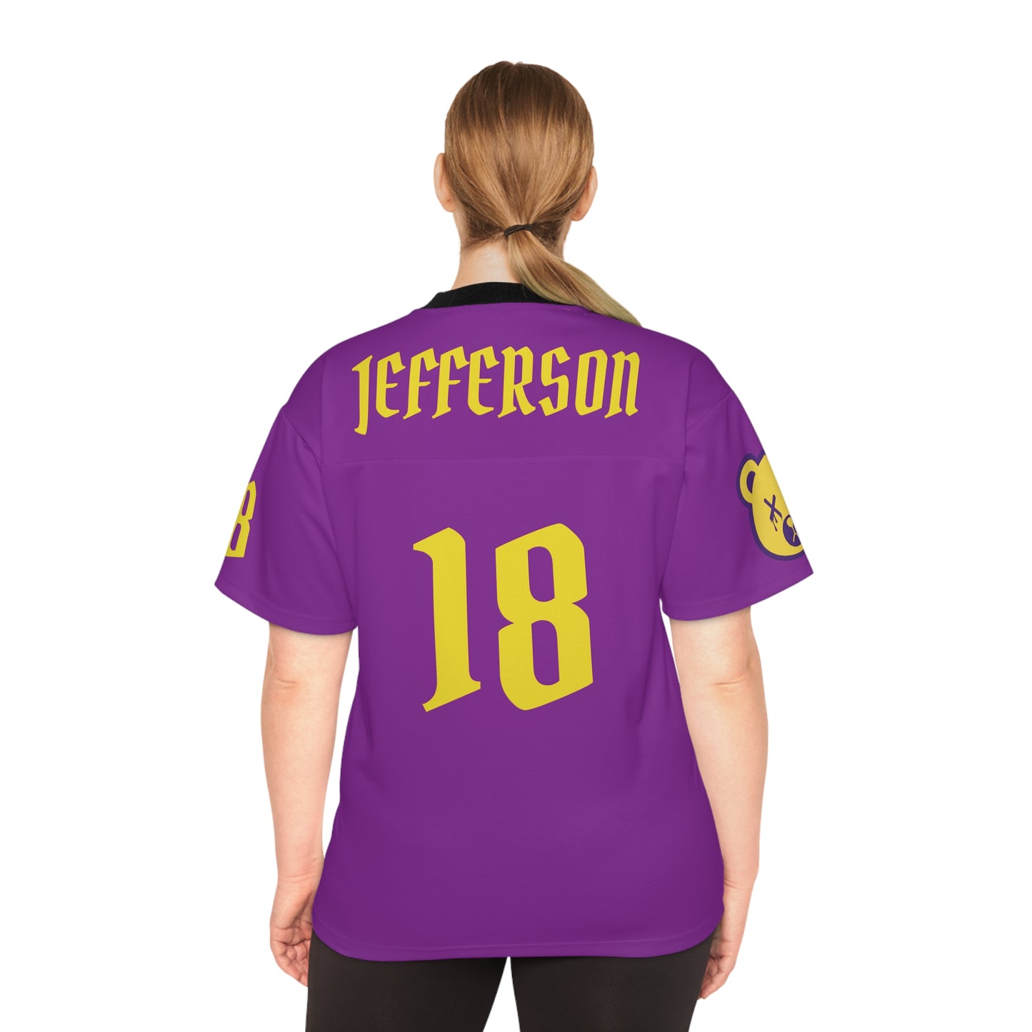 "Wicked Way" #18 Jefferson Deady Bears Football Jersey