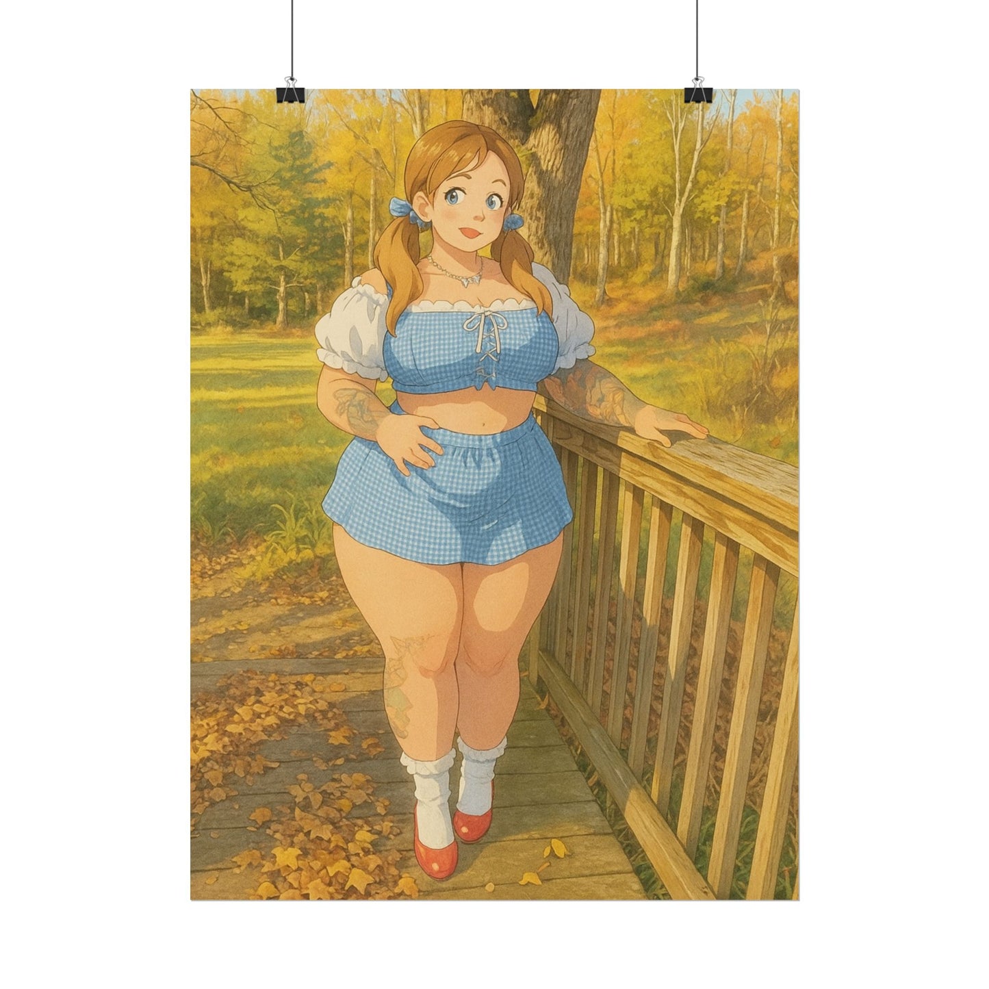 Loco Fits Anime Girls 'Not in Kansas Anymore' Poster