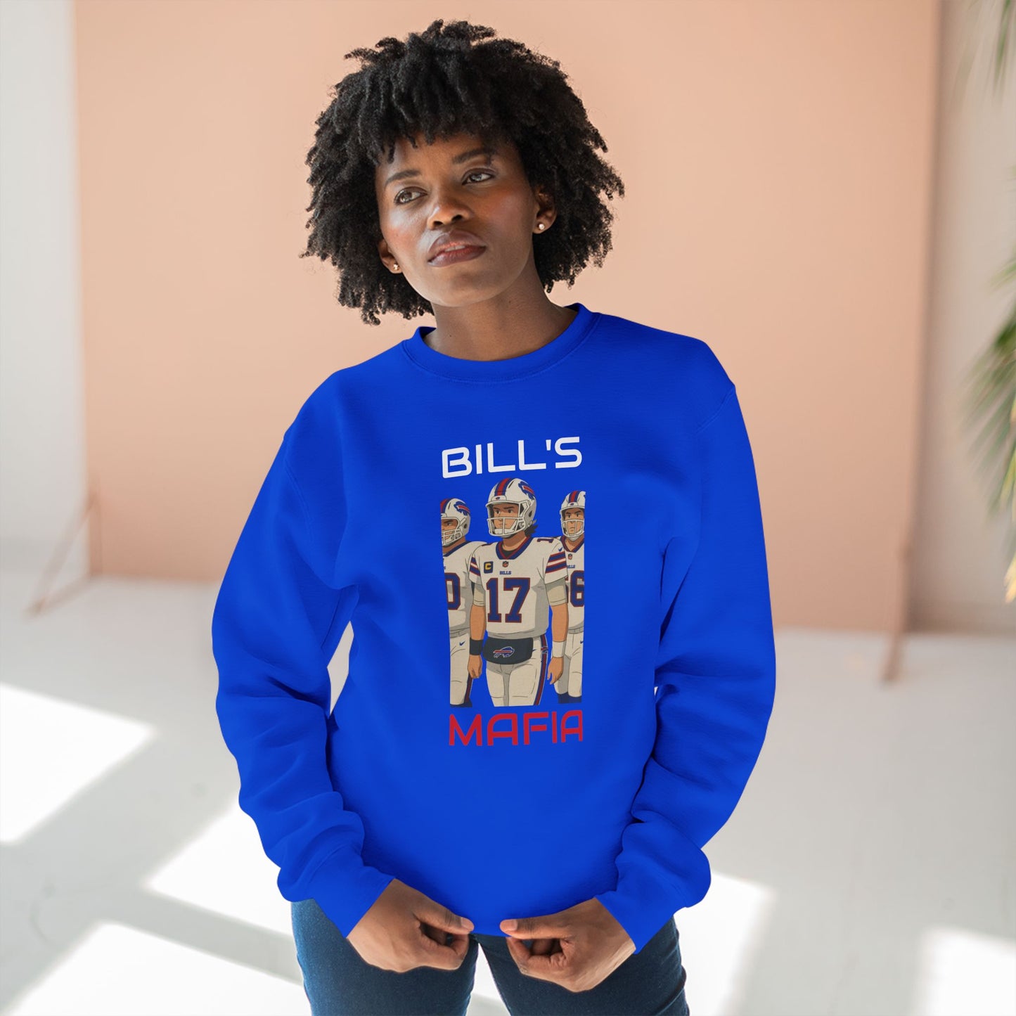 Anime Football 'Bill's Mafia' Crewneck Sweatshirt