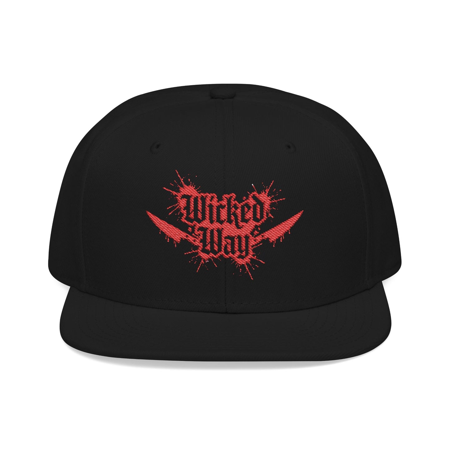 Black "Wicked Way" #9 Double Kitchen Knives Snapback