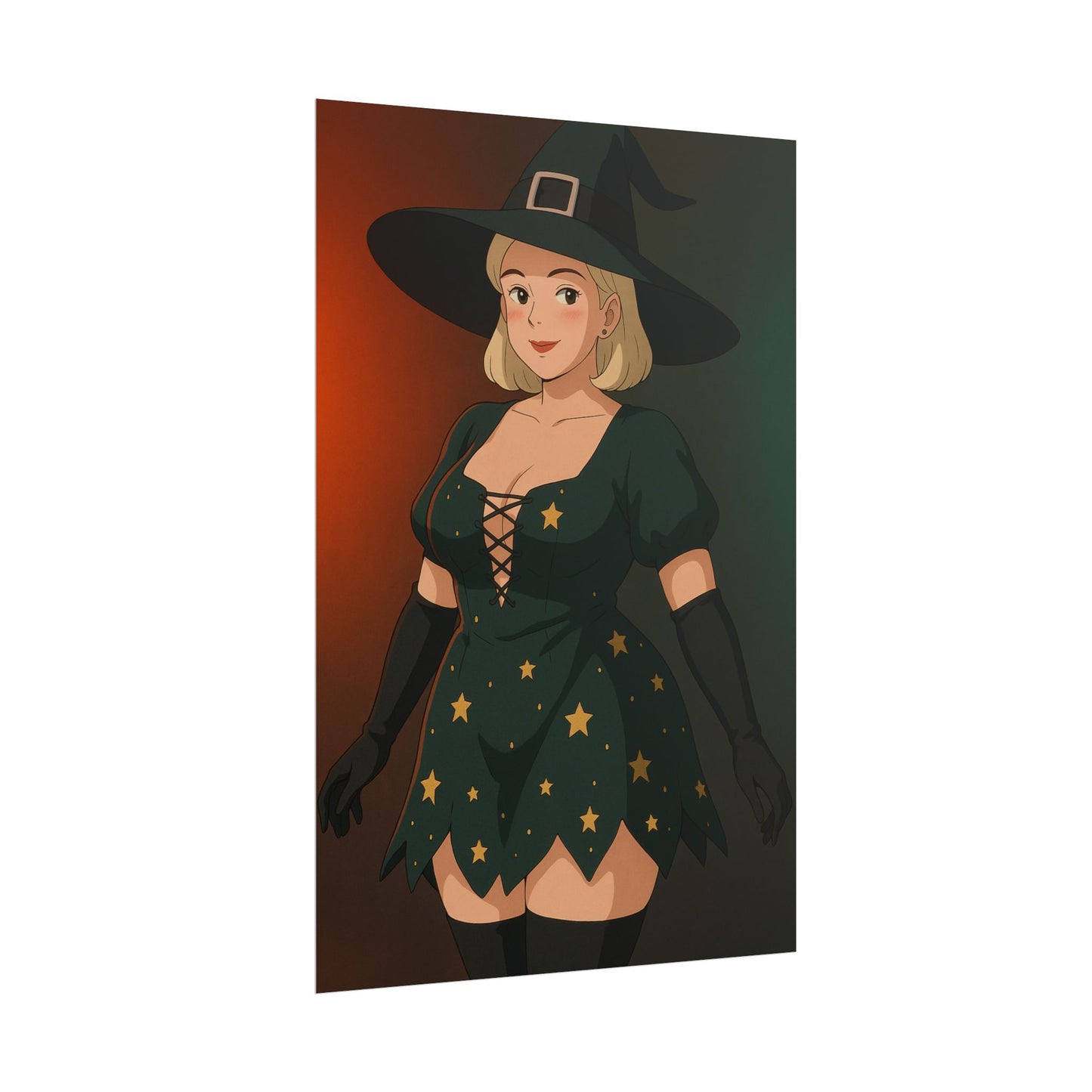 Loco Fits Anime Girls 'A Little Bewitched' Poster