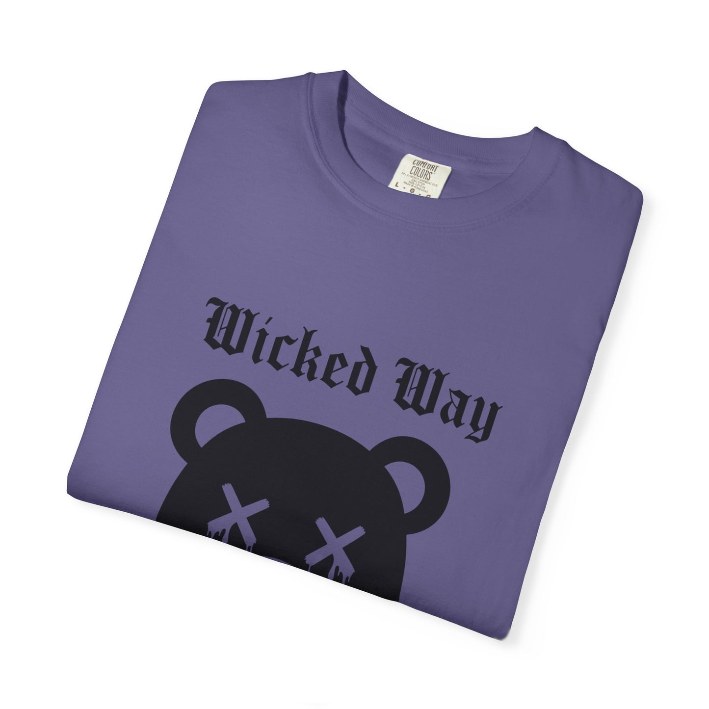"Wicked Way" Dead Bear Head T-Shirt (Multi Color Options)