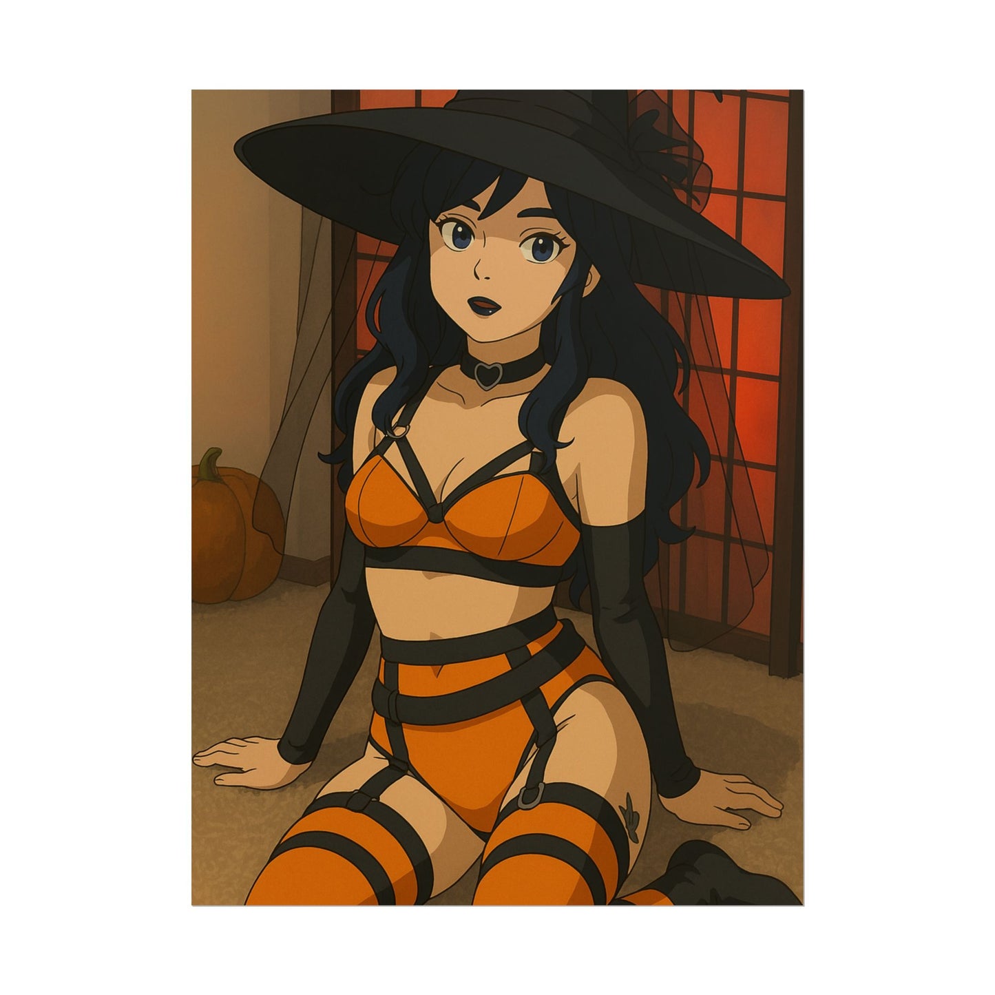 Loco Fits Anime Girls 'Any Witch Way' Poster