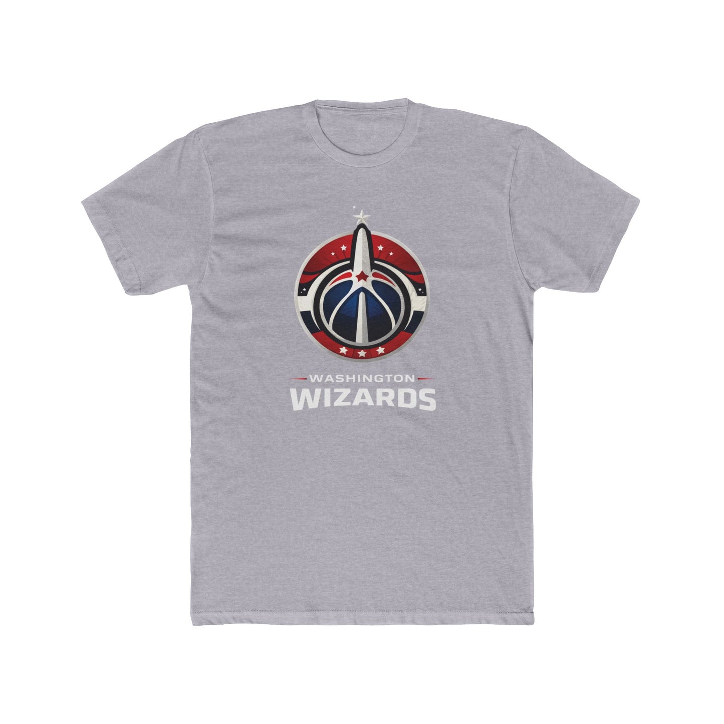 Loco Fits New "NBA Washington Wizards Basketball Concept Logo" Cotton Crew Tee