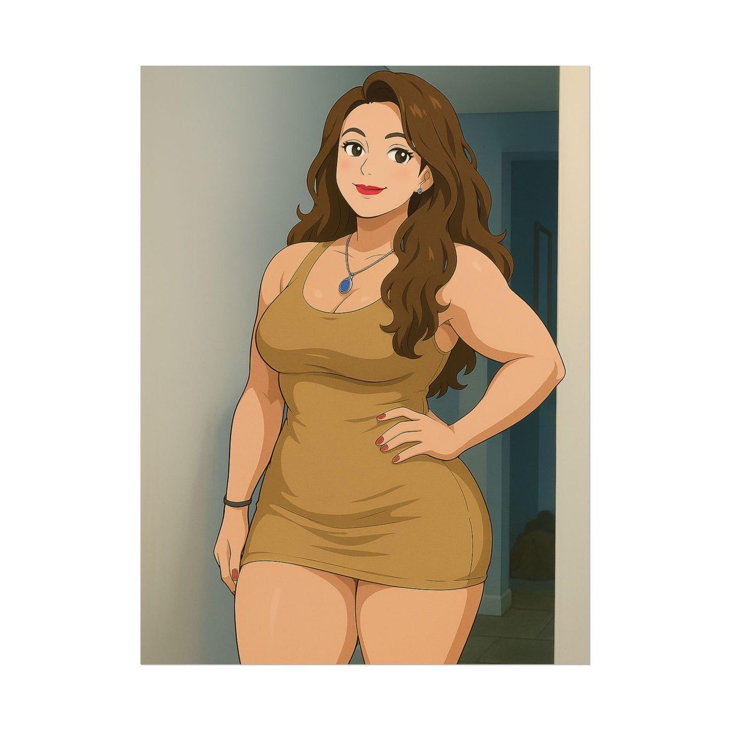 Loco Fits Anime Girls 'Clean your Room' Poster