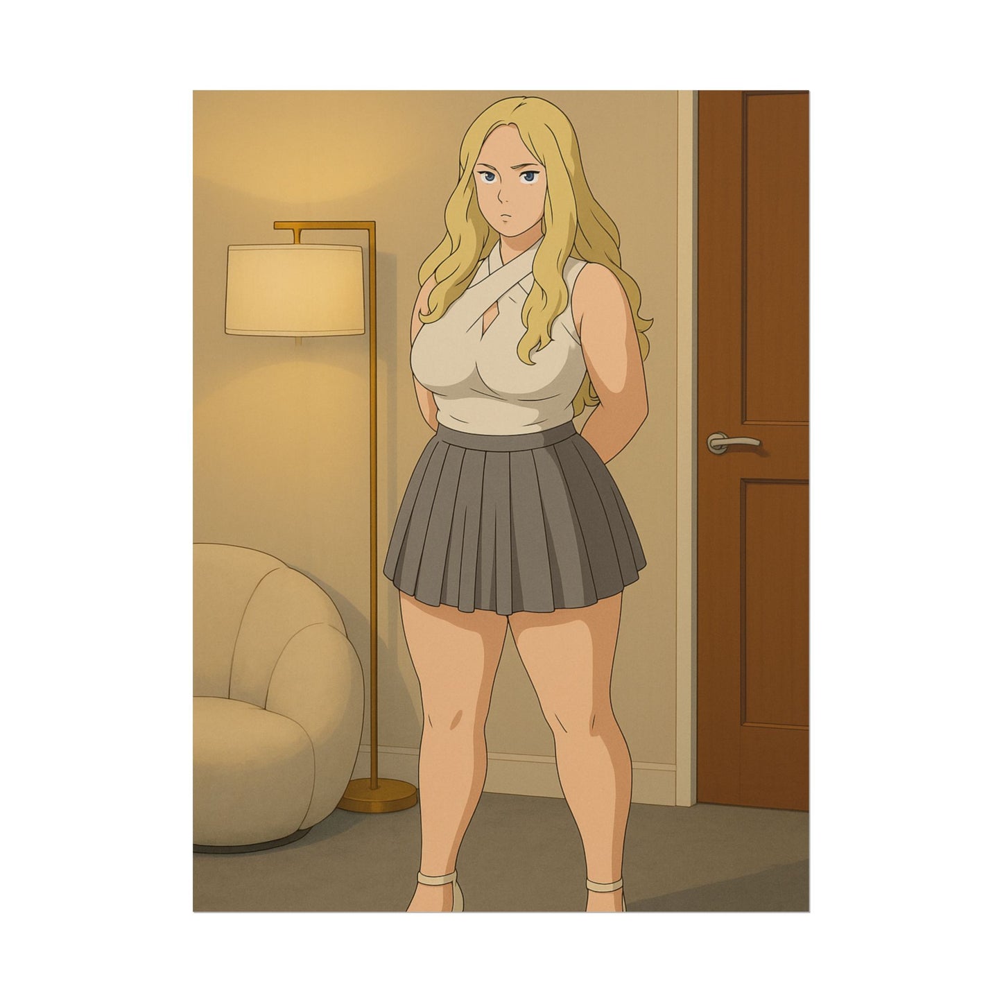 Loco Fits Anime Girls 'You'll be seen now' Poster