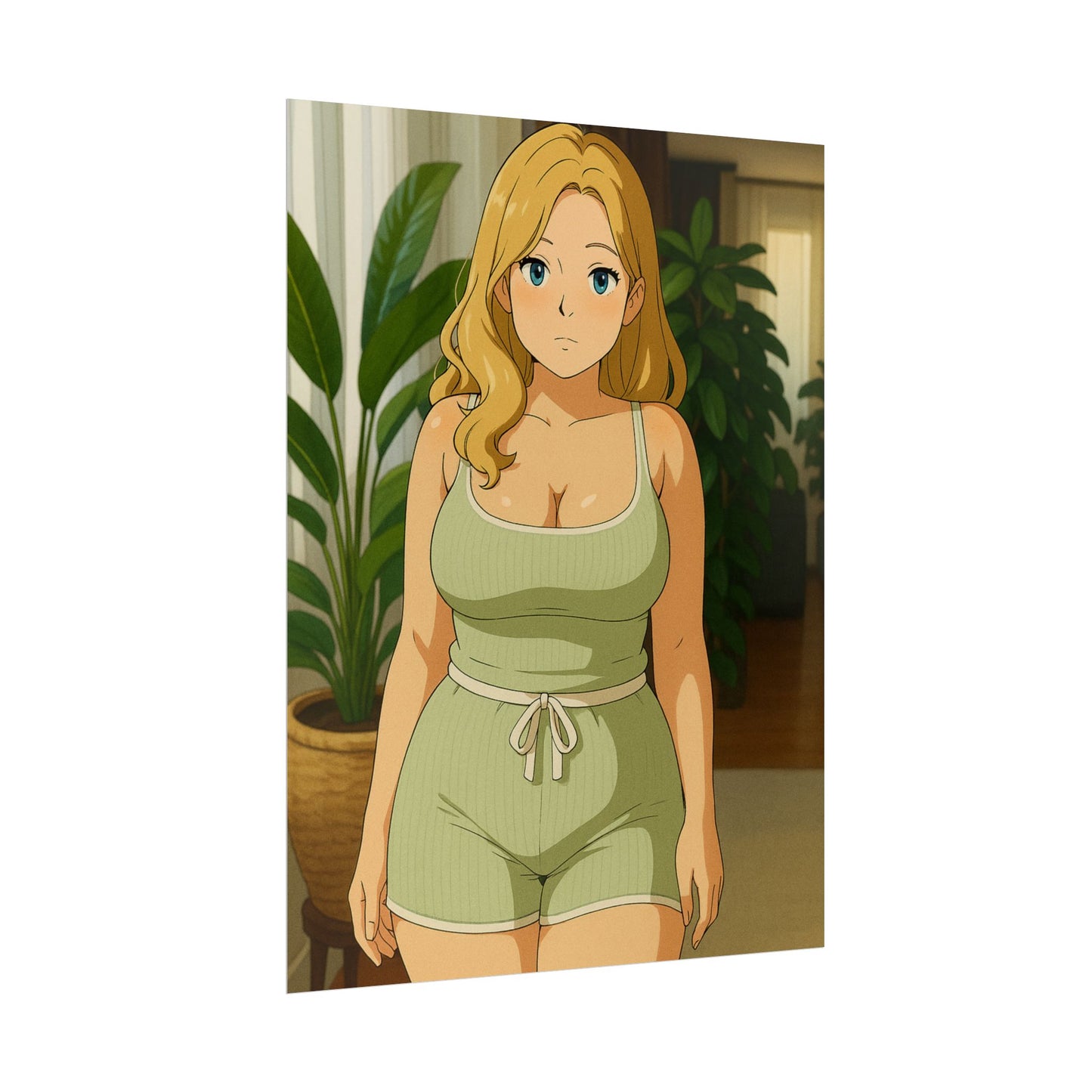 Loco Fits Anime Girls 'Good Morning' Poster