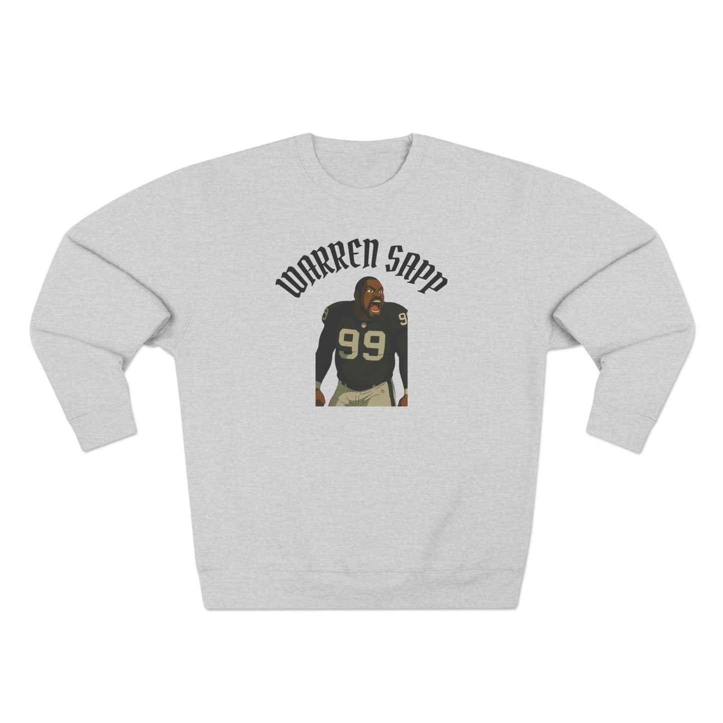 Anime Football 'Warren Sapp' Crewneck Sweatshirt