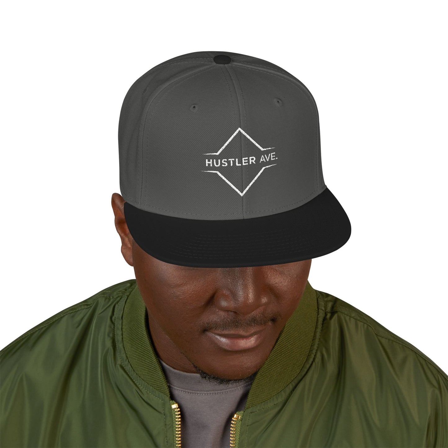Base "Hustler Ave" Avalanche Motion Snapback (Multi Color Options)
