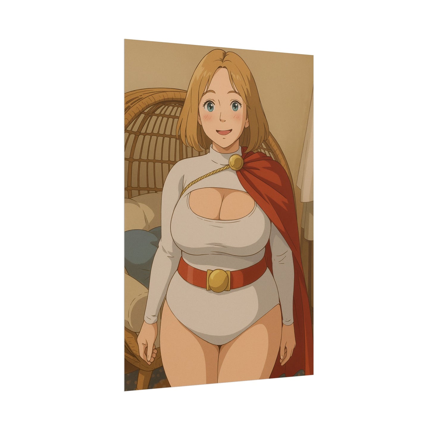 Loco Fits Anime Girls 'Cosplay Superhero Girl' Poster