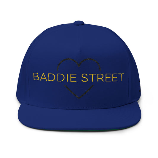 Blue "Baddie Street" #36 Classy Heart Snapback