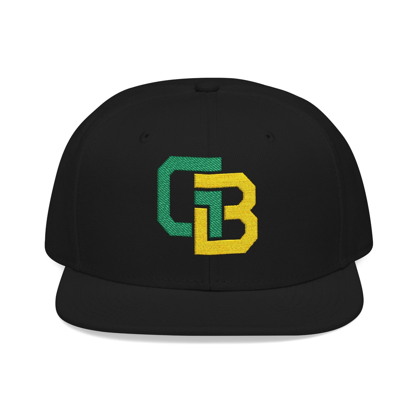 Loco Fits "NFL Green Bay Packers Letters GB Concept Logo" Snapback (Embroidery)