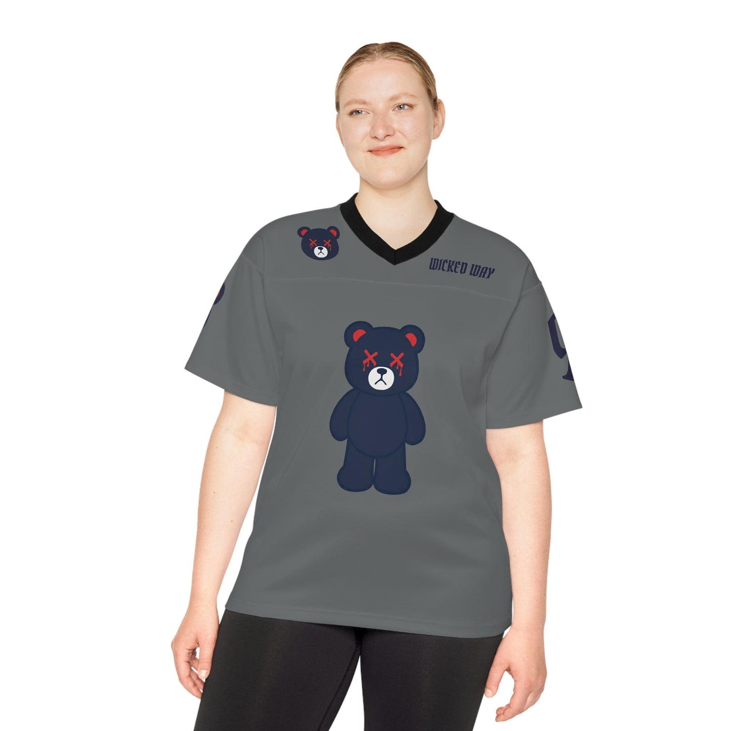 "Wicked Way" #90 Barmore Deady Bears Football Jersey