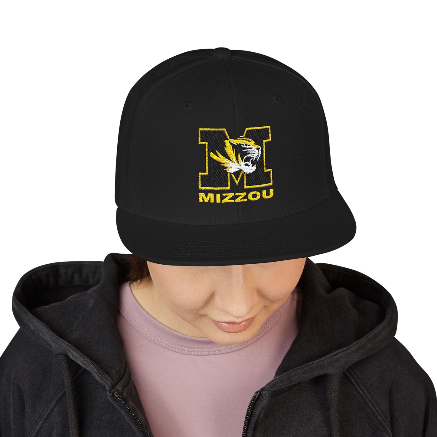 'Mizzou Tigers Head M' Logo Snapback