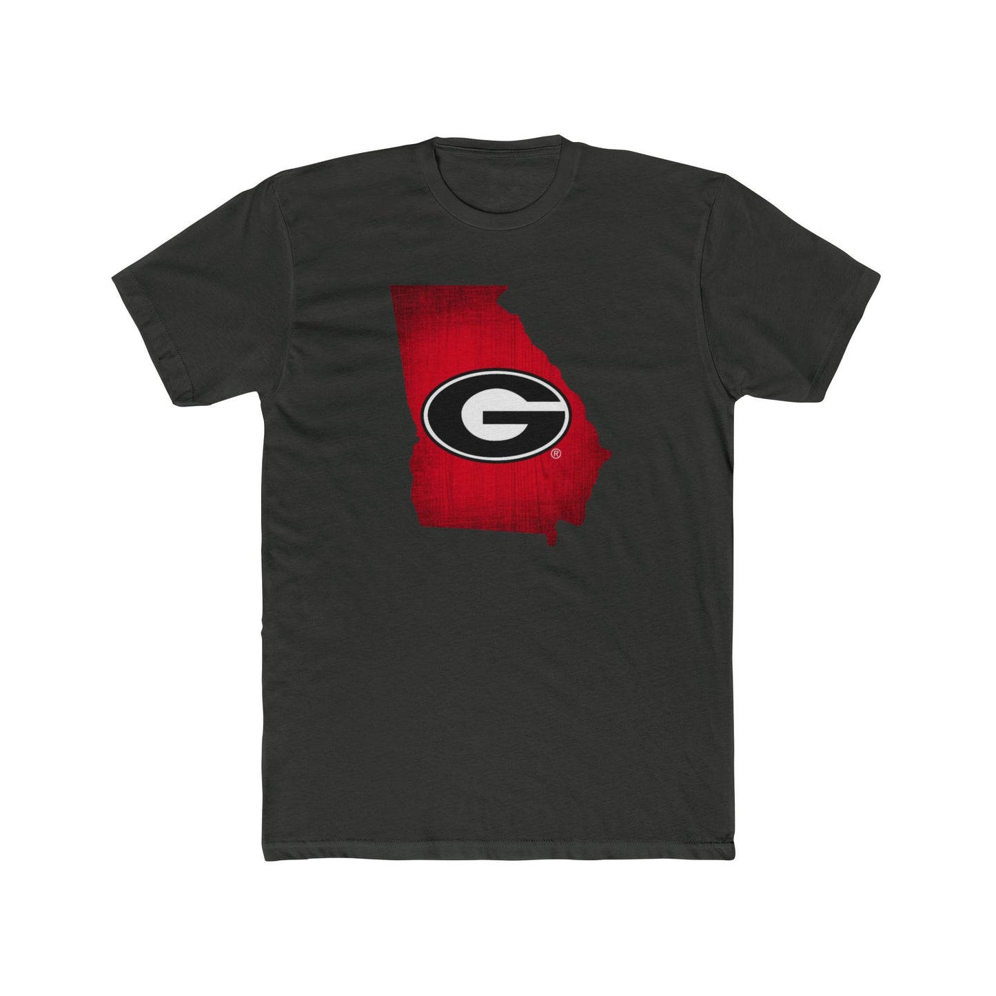 'Georgia Bulldogs State of Georgia' Cotton Crew Tee