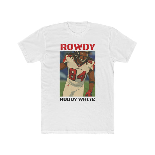 Anime Football 'Rowdy Roddy White' Cotton Crew Tee