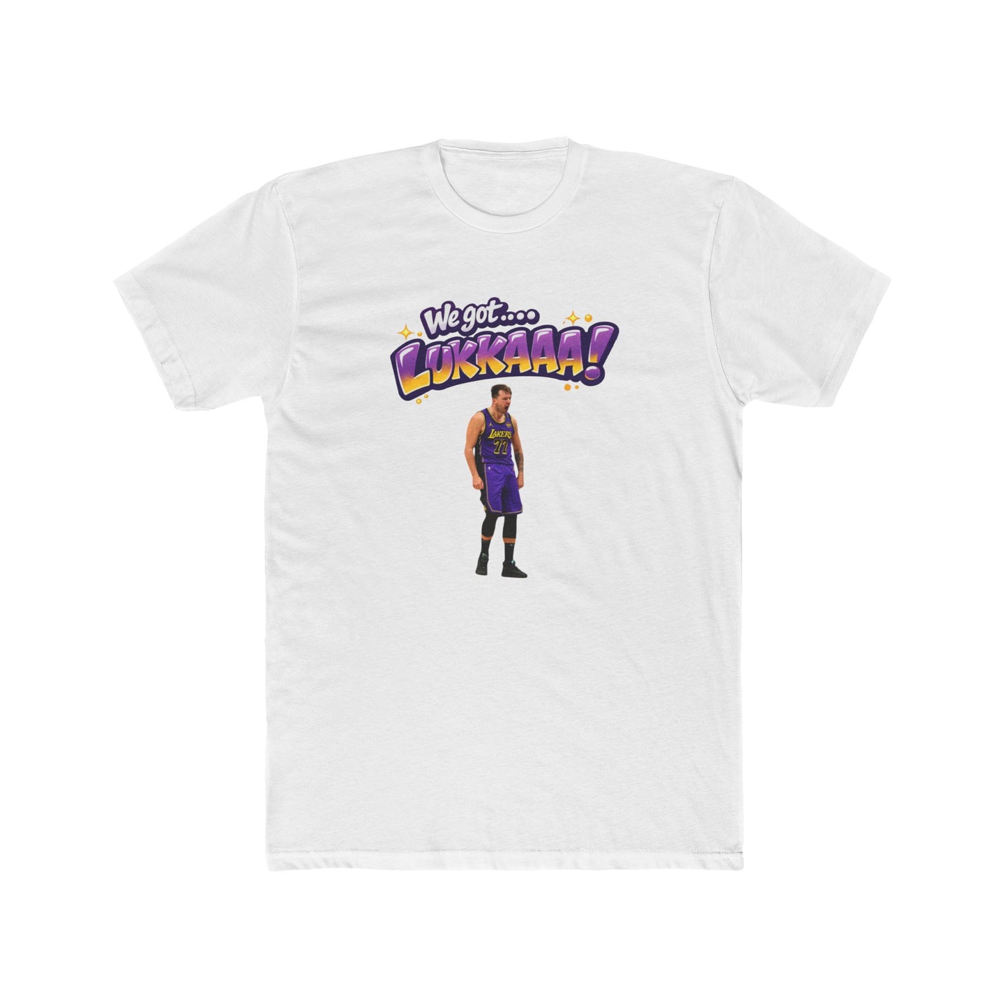 Loco Fits "We Got...Lukkaaa!" Cotton Crew Tee