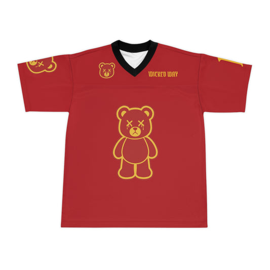 "Wicked Way" #1 Samuel Sr. Deady Bears Football Jersey