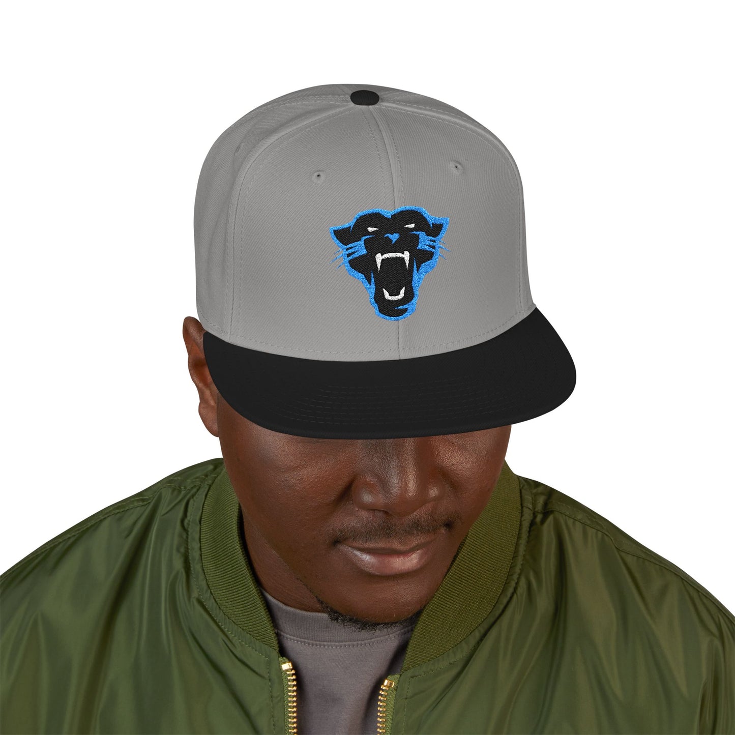 Loco Fits "NFL Carolina Panthers Roar Concept Logo" Snapback (Embroidery)