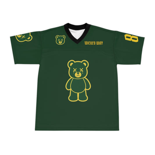 "Wicked Way" #87 Doubs Deady Bears Football Jersey