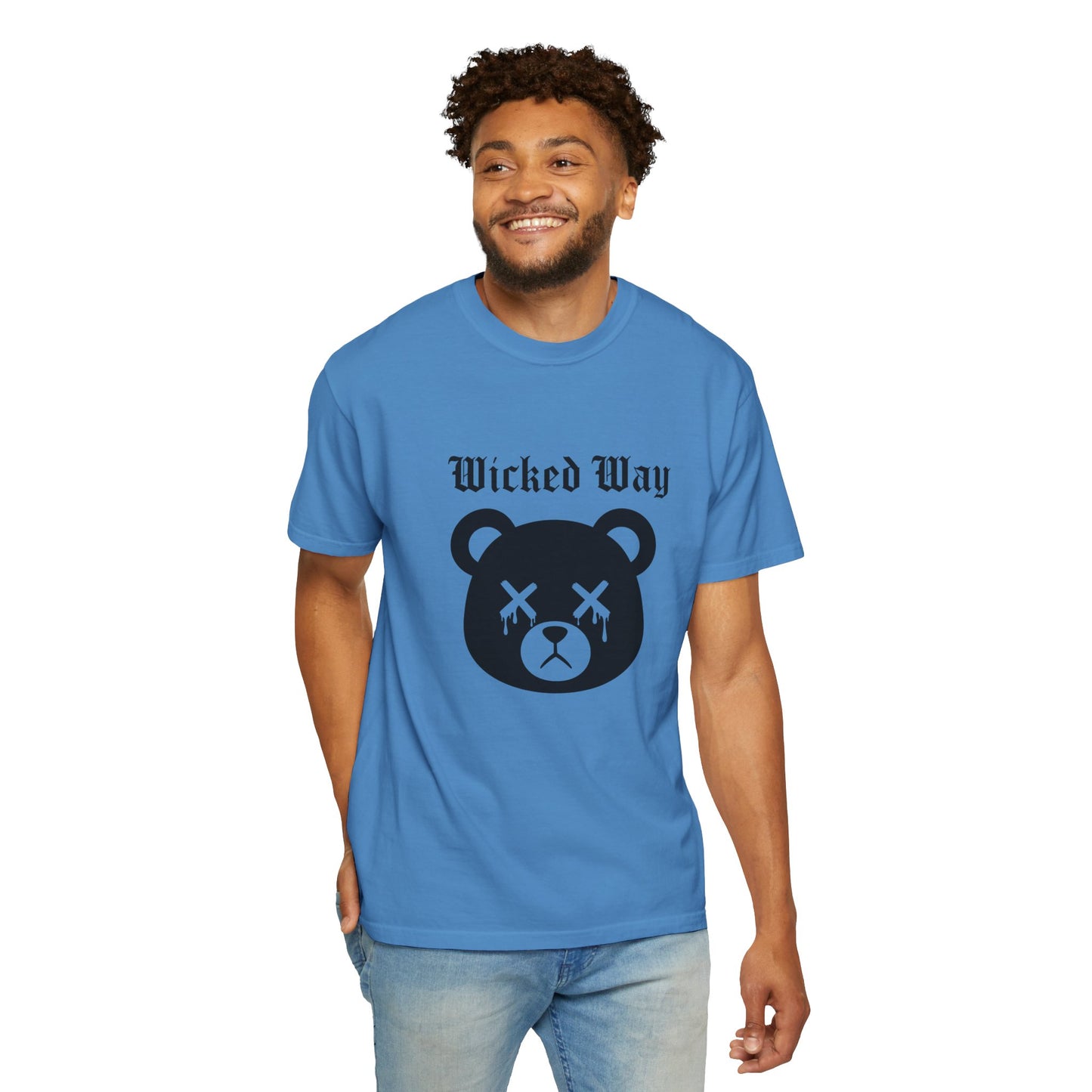 "Wicked Way" Dead Bear Head T-Shirt (Multi Color Options)