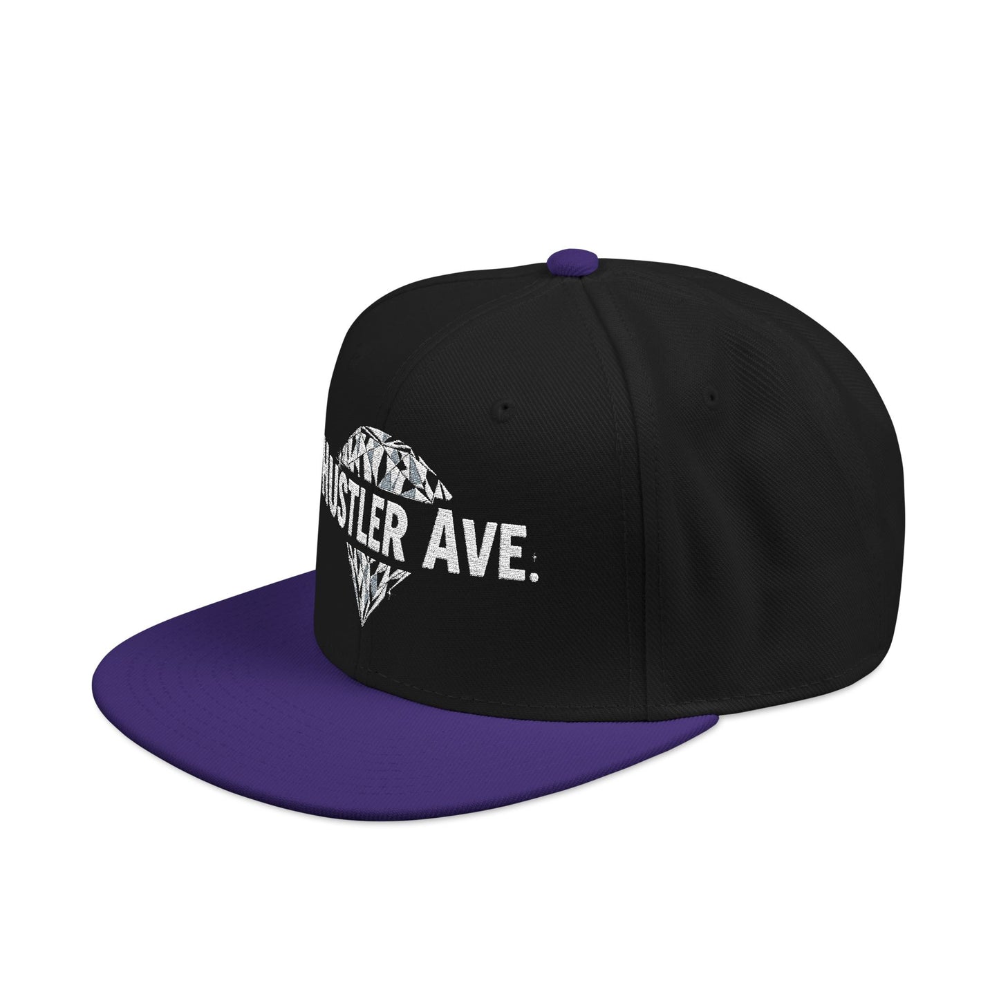 Base "Hustler Ave" Diamond Status Alt. Snapback (Multi Color Options)