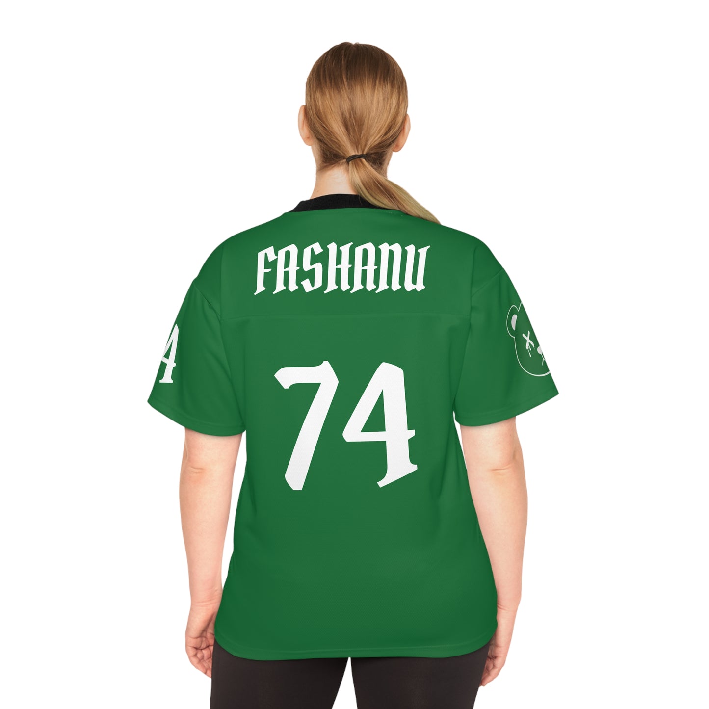 "Wicked Way" #74 Fashanu Deady Bears Football Jersey