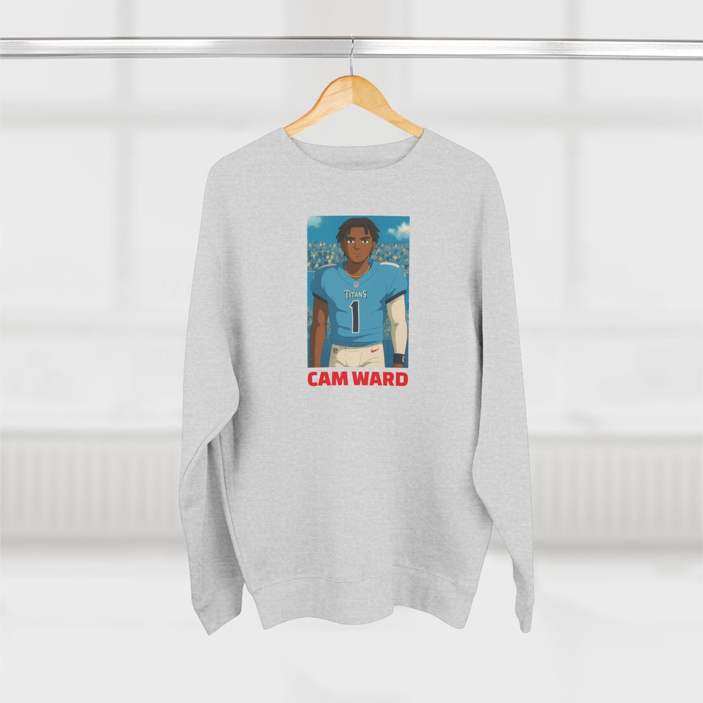 Anime Football 'Cam Ward' Crewneck Sweatshirt