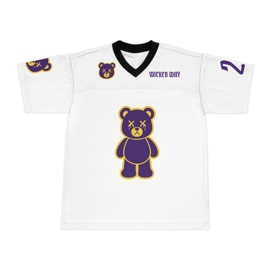 "Wicked Way" #22 Henry Deady Bears Away Football Jersey